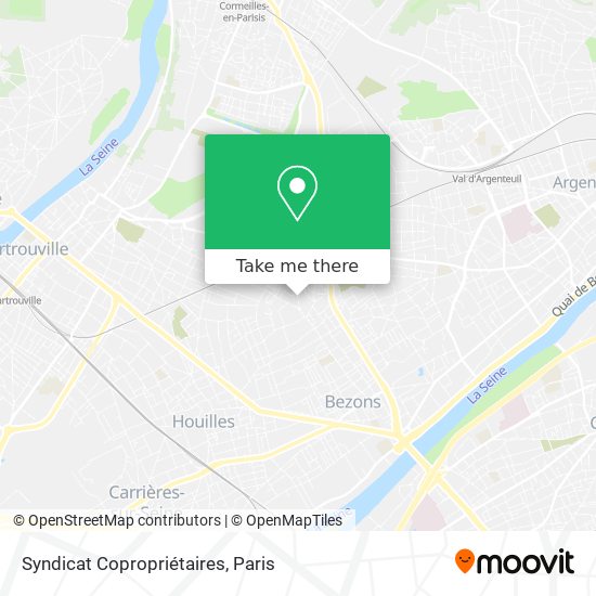 Syndicat Copropriétaires map