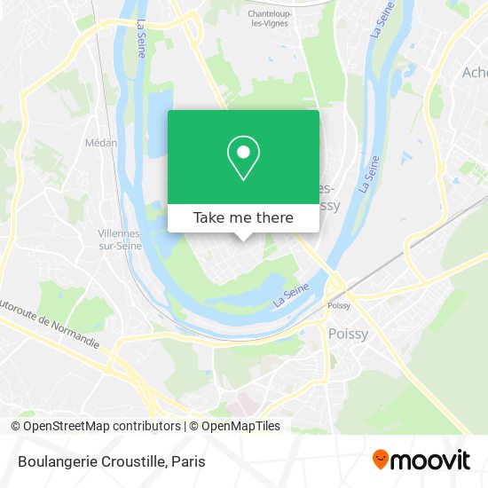 Mapa Boulangerie Croustille