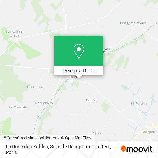 La Rose des Sables, Salle de Réception - Traiteur map