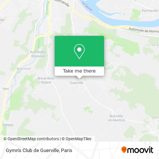 Gymn's Club de Guerville map