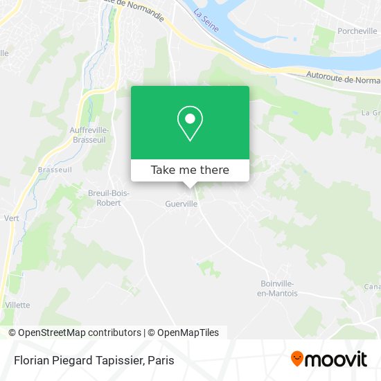 Florian Piegard Tapissier map