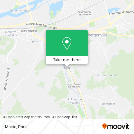 Mairie map