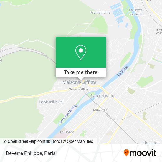 Mapa Deverre Philippe