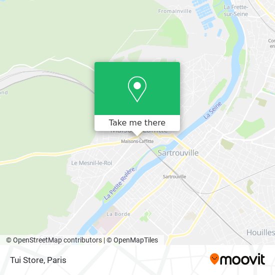 Tui Store map