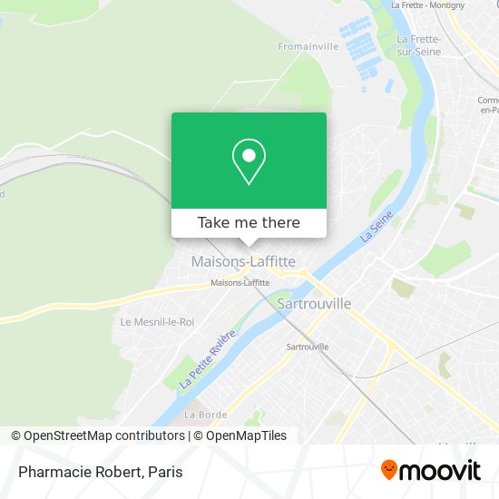 Pharmacie Robert map