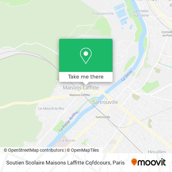 Soutien Scolaire Maisons Laffitte Cqfdcours map