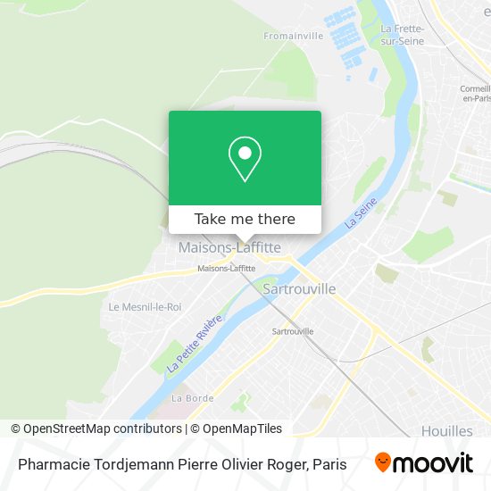 Mapa Pharmacie Tordjemann Pierre Olivier Roger