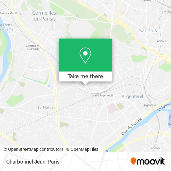 Mapa Charbonnel Jean