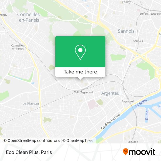 Eco Clean Plus map