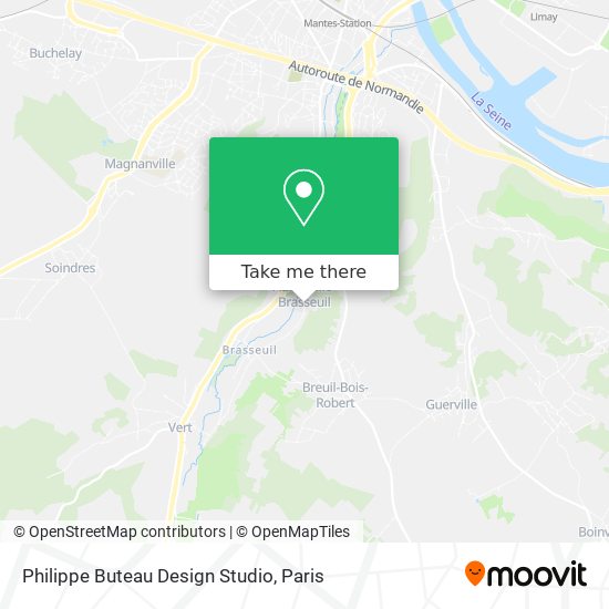 Philippe Buteau Design Studio map