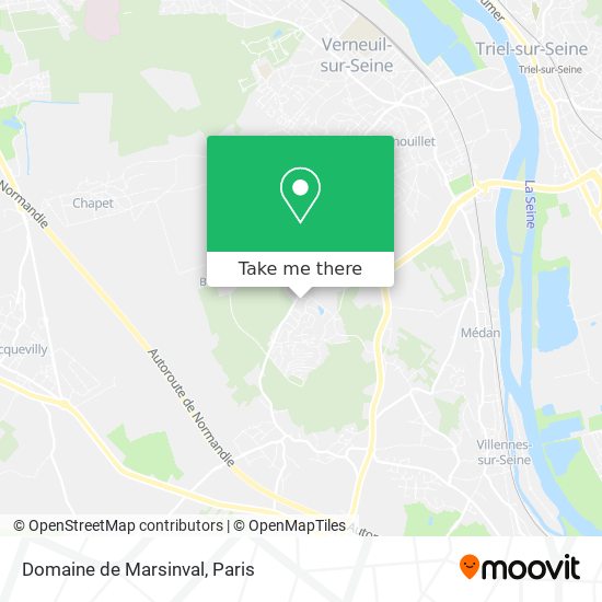 Domaine de Marsinval map