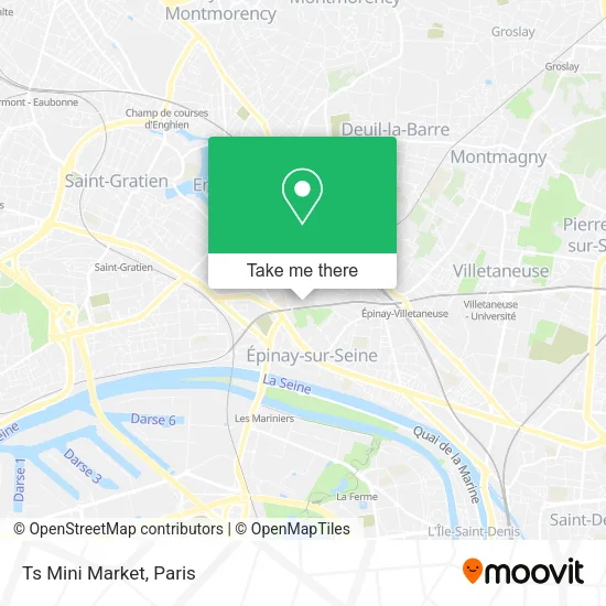 Ts Mini Market map