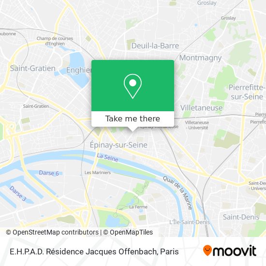 E.H.P.A.D. Résidence Jacques Offenbach map