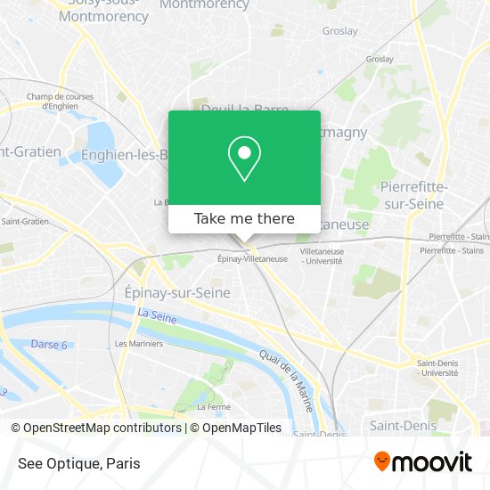 See Optique map