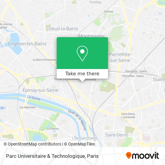 Parc Universitaire & Technologique map