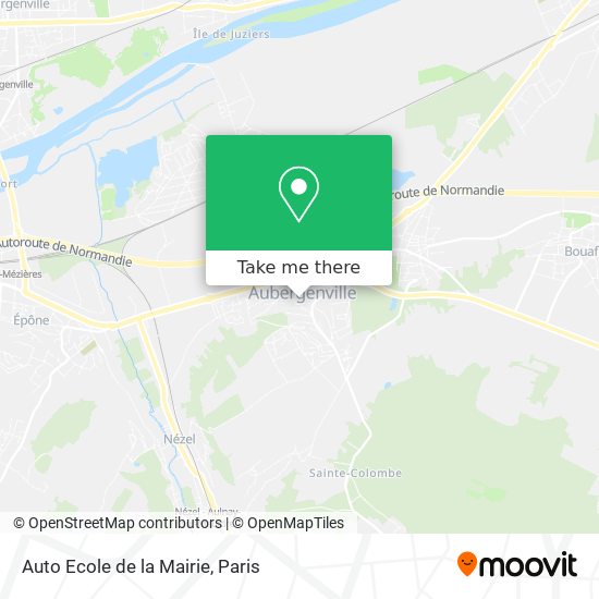 Auto Ecole de la Mairie map