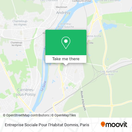 Entreprise Sociale Pour l'Habitat Domnis map