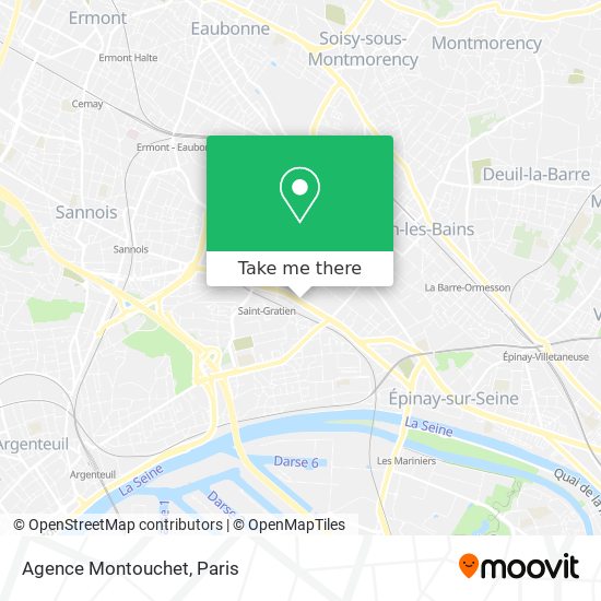 Agence Montouchet map