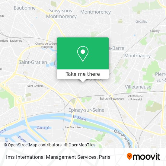 Ims International Management Services map