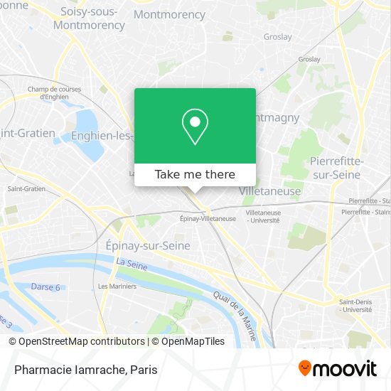 Pharmacie Iamrache map