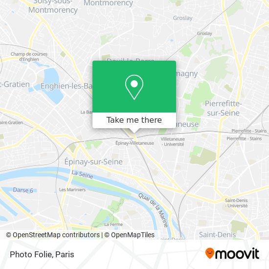 Photo Folie map