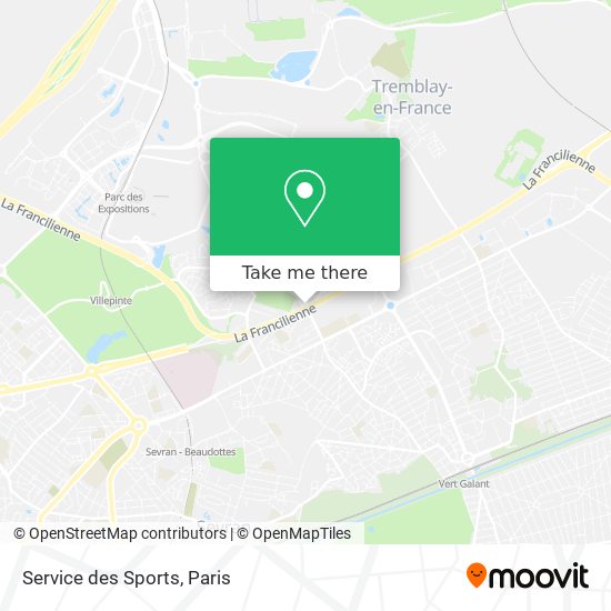 Mapa Service des Sports