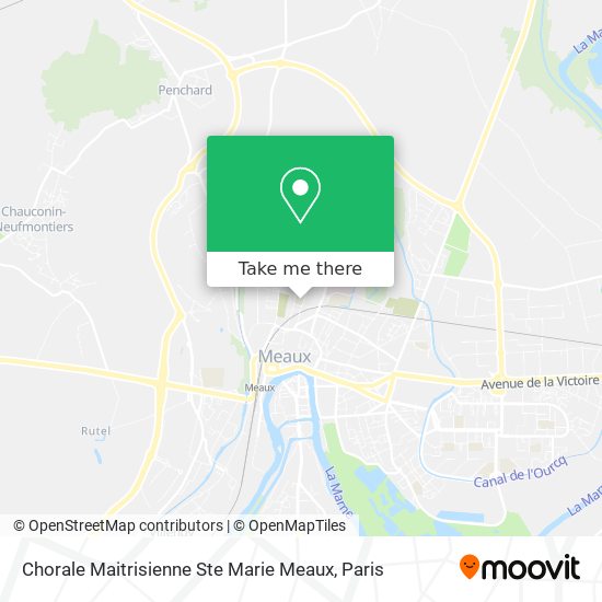 Chorale Maitrisienne Ste Marie Meaux map