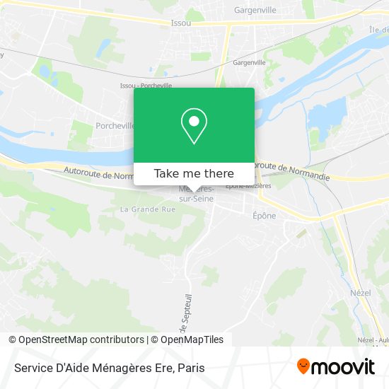 Mapa Service D'Aide Ménagères Ere