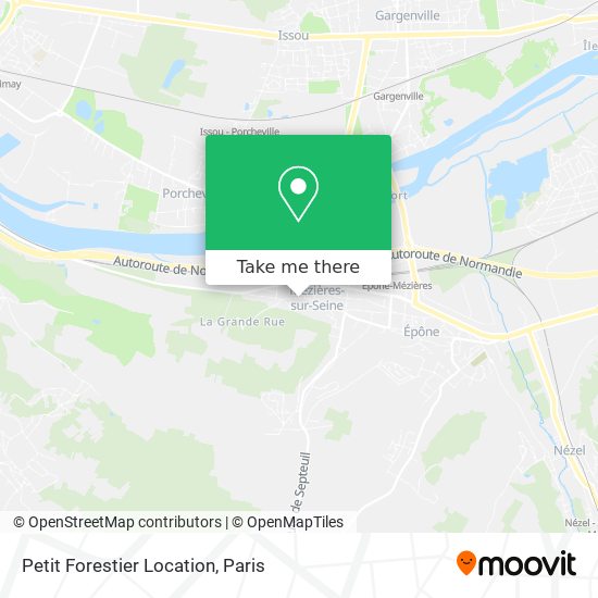 Petit Forestier Location map
