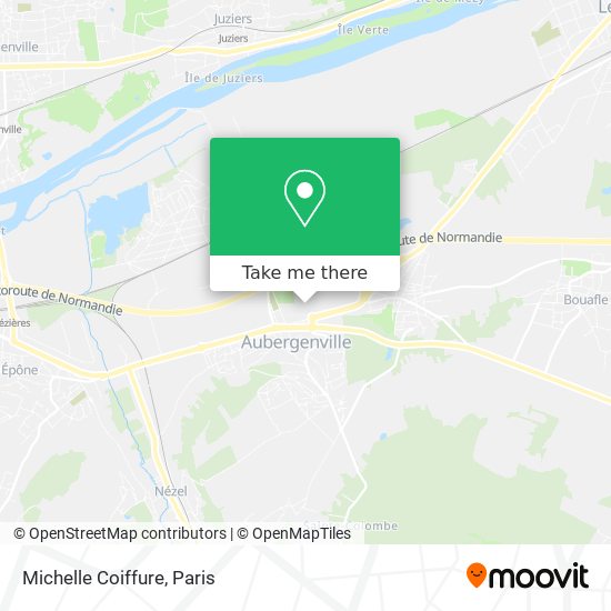 Michelle Coiffure map