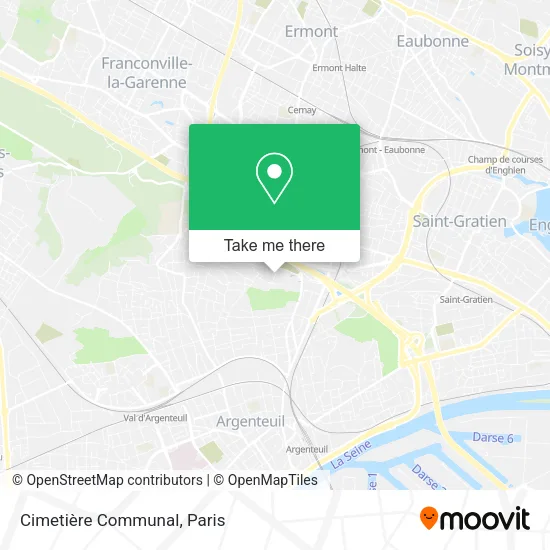 Cimetière Communal map