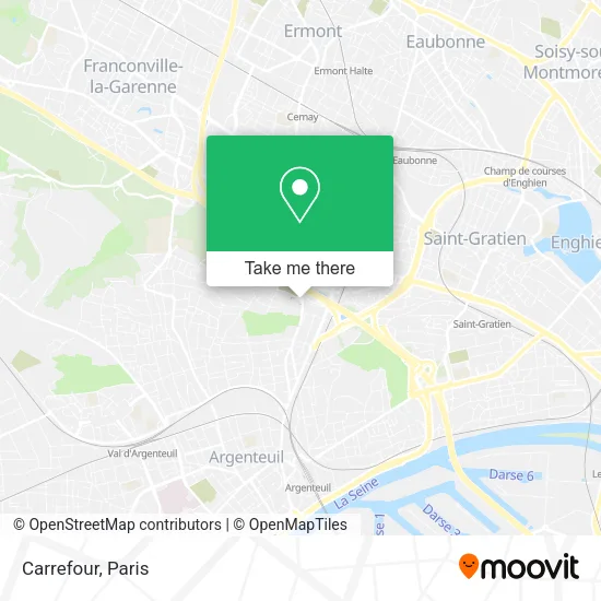 Carrefour map