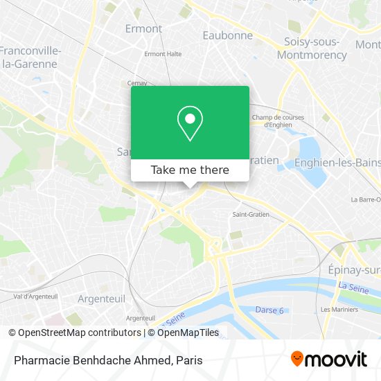 Pharmacie Benhdache Ahmed map