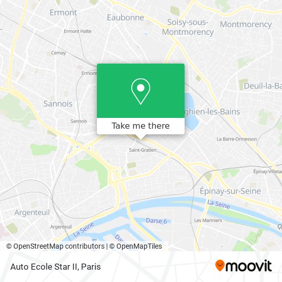 Auto Ecole Star II map