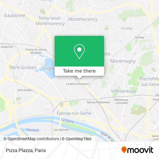 Pizza Plazza map