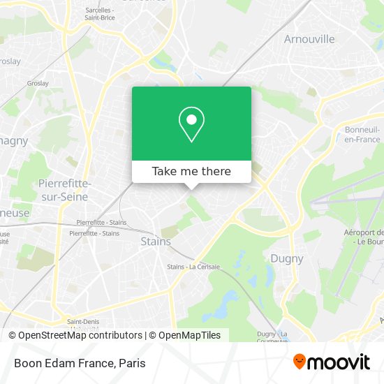 Boon Edam France map