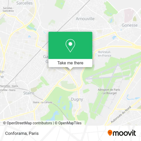 Conforama map