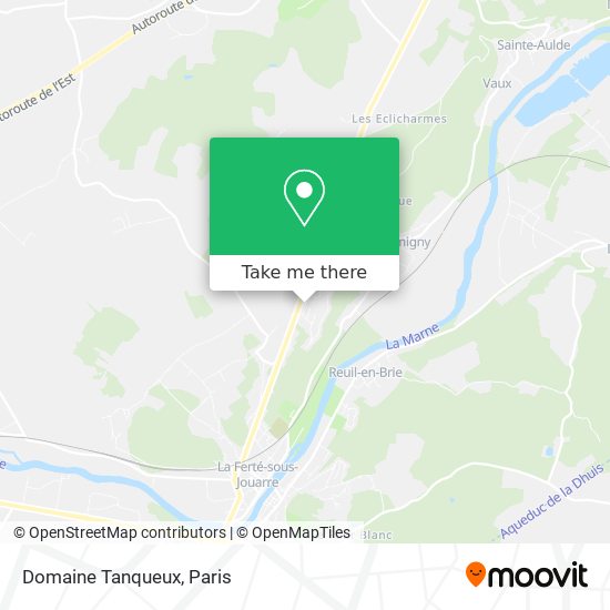 Domaine Tanqueux map