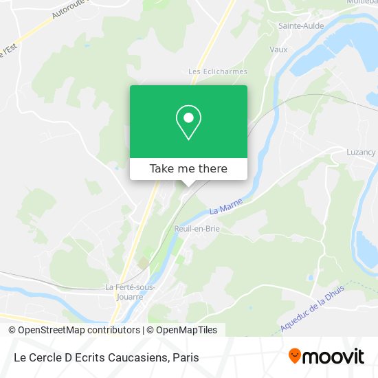 Le Cercle D Ecrits Caucasiens map