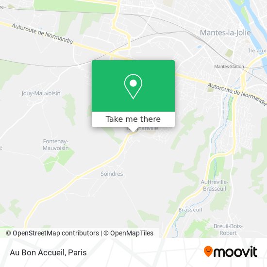 Au Bon Accueil map