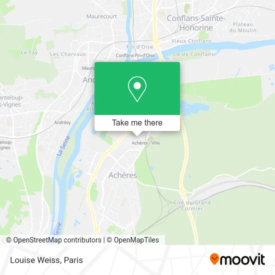 Louise Weiss map
