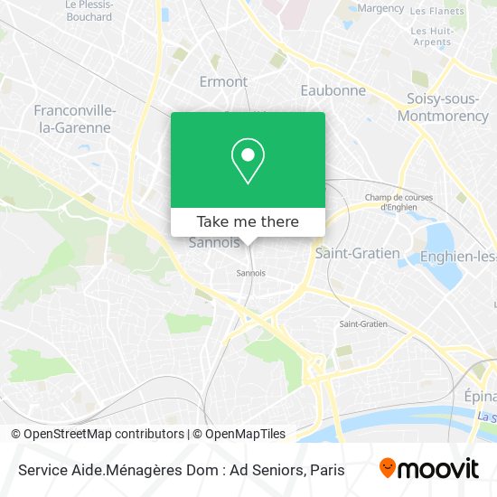 Service Aide.Ménagères Dom : Ad Seniors map