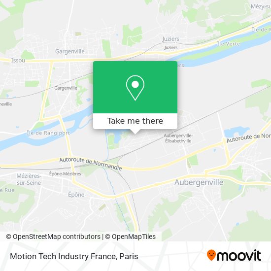 Motion Tech Industry France map