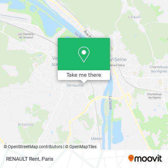 RENAULT Rent map