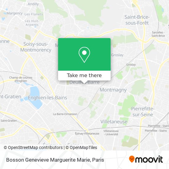 Mapa Bosson Genevieve Marguerite Marie