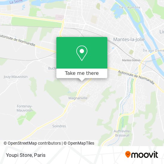 Youpi Store map