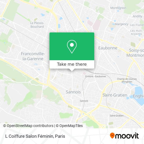 L Coiffure Salon Féminin map