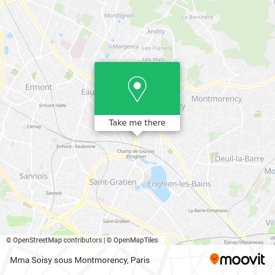 Mma Soisy sous Montmorency map