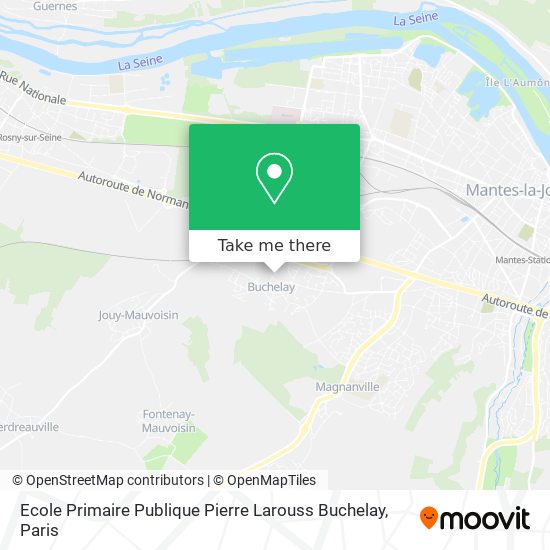 Mapa Ecole Primaire Publique Pierre Larouss Buchelay