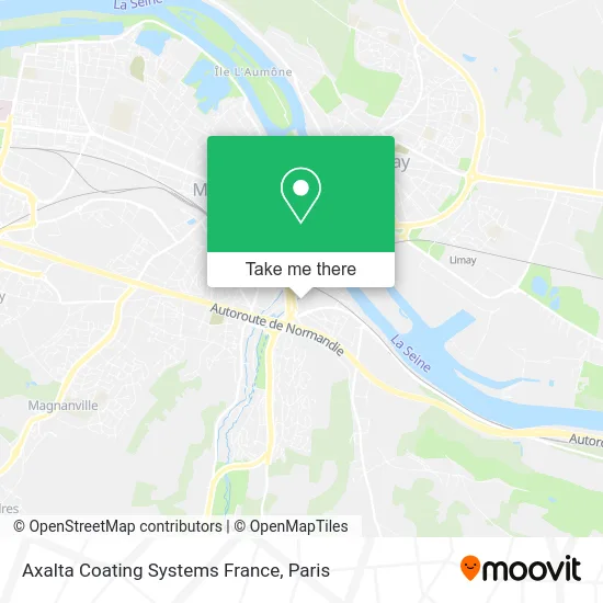 Axalta Coating Systems France map